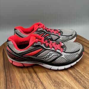 Saucony Guide 7 Shoes Womens Size 9.5 Gray Running Comfort Walking Gym Sneakers